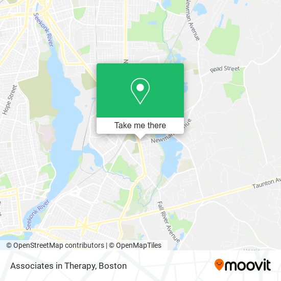 Associates in Therapy map