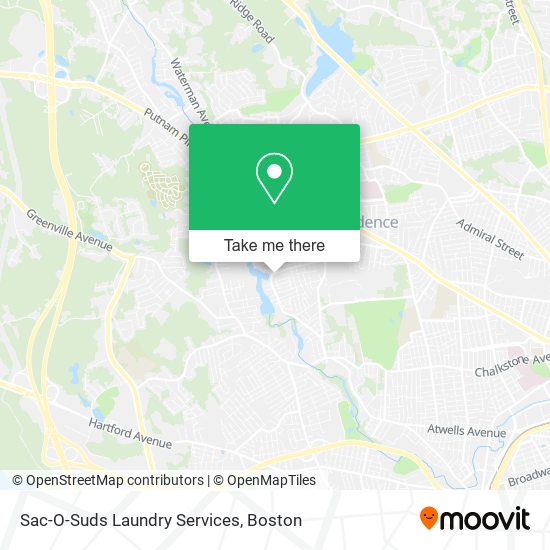 Sac-O-Suds Laundry Services map