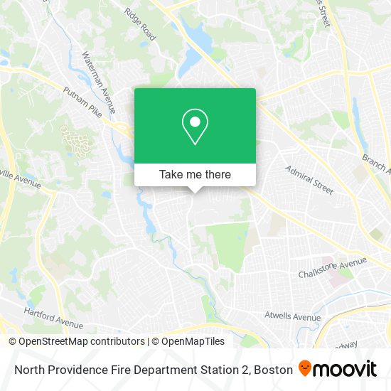 Mapa de North Providence Fire Department Station 2