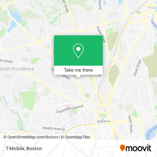 T-Mobile map