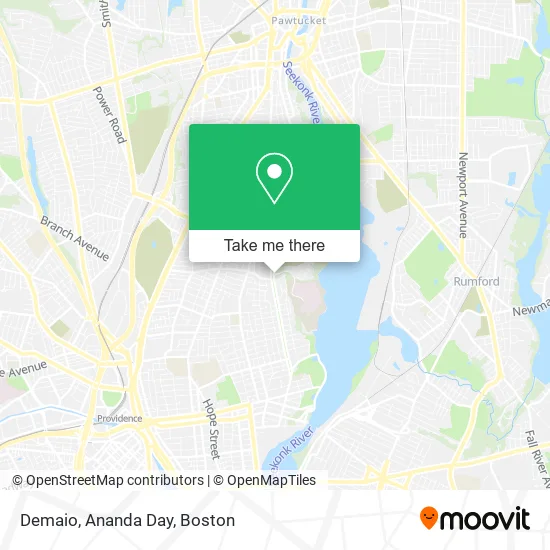 Demaio, Ananda Day map