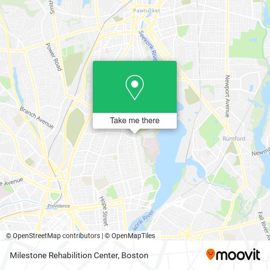Mapa de Milestone Rehabilition Center