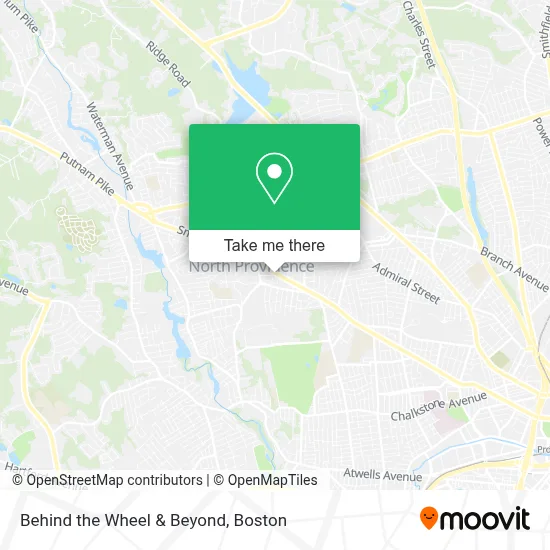 Behind the Wheel & Beyond map