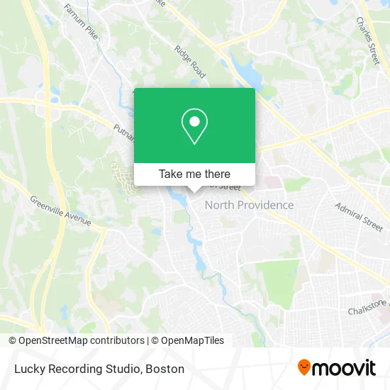 Lucky Recording Studio map
