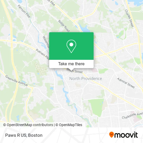 Paws R US map
