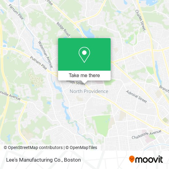 Mapa de Lee's Manufacturing Co.