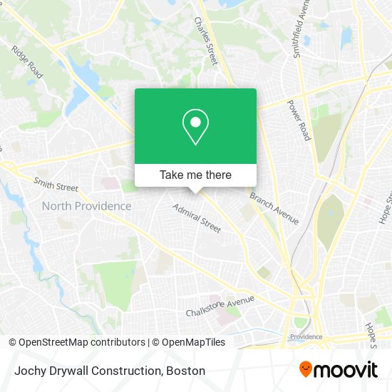 Jochy Drywall Construction map