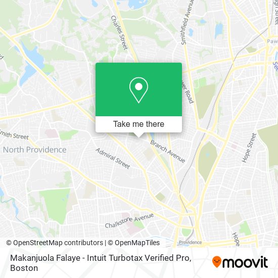 Mapa de Makanjuola Falaye - Intuit Turbotax Verified Pro