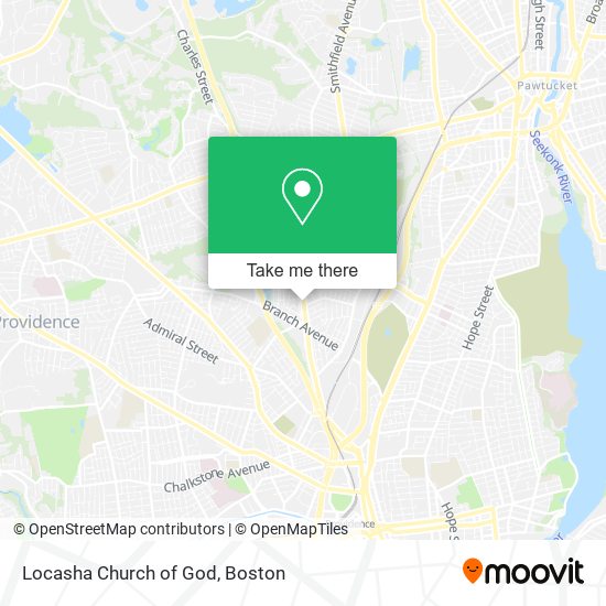 Locasha Church of God map