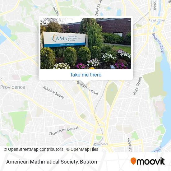 American Mathmatical Society map