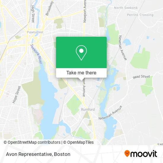 Avon Representative map