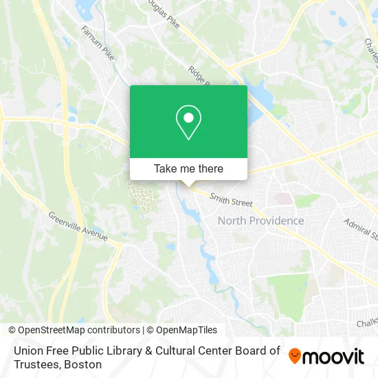 Union Free Public Library & Cultural Center Board of Trustees map