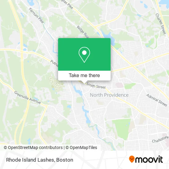 Rhode Island Lashes map