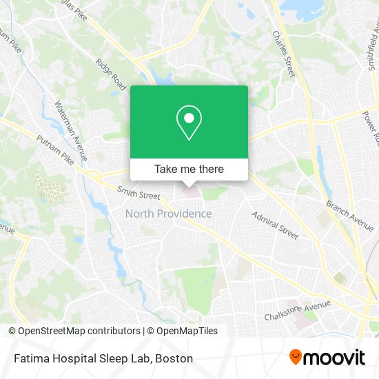 Mapa de Fatima Hospital Sleep Lab