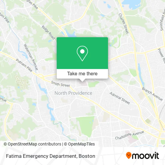 Fatima Emergency Department map