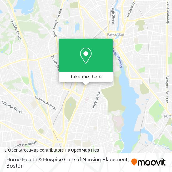 Mapa de Home Health & Hospice Care of Nursing Placement