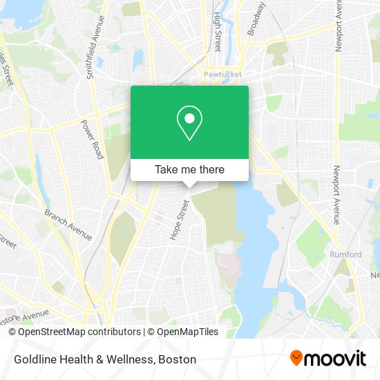Mapa de Goldline Health & Wellness