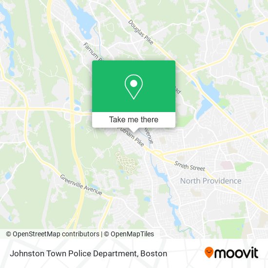 Mapa de Johnston Town Police Department