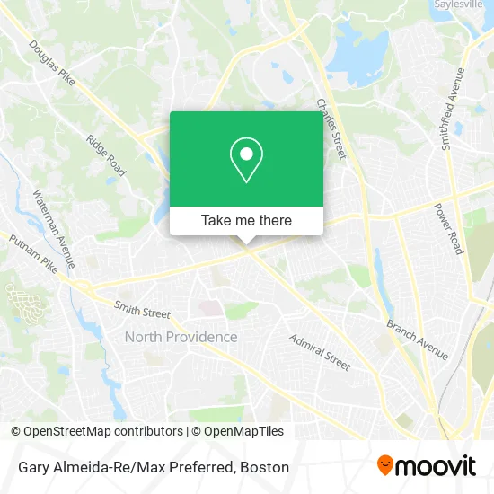 Gary Almeida-Re/Max Preferred map