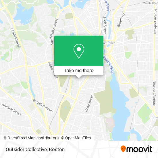 Outsider Collective map