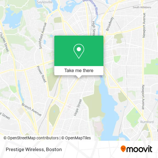 Prestige Wireless map