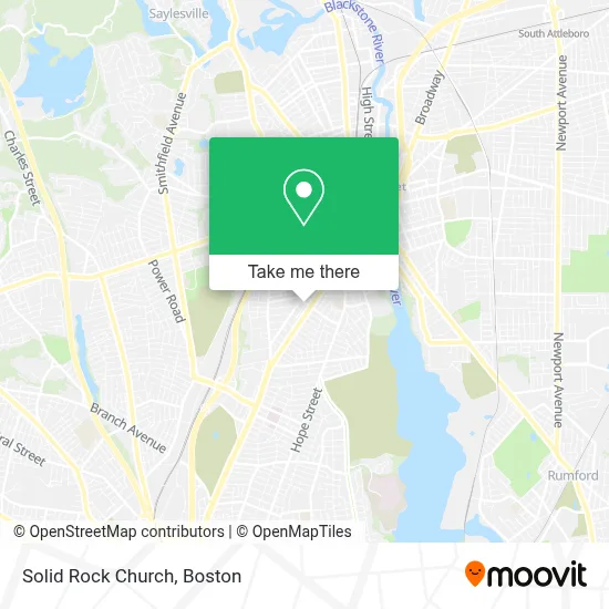 Solid Rock Church map