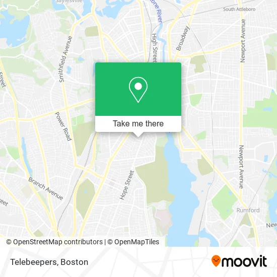 Telebeepers map