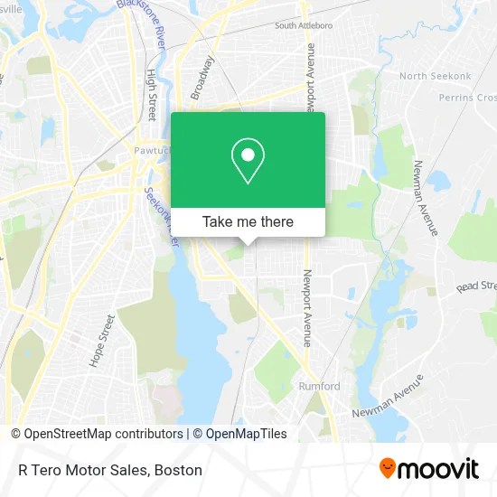 R Tero Motor Sales map