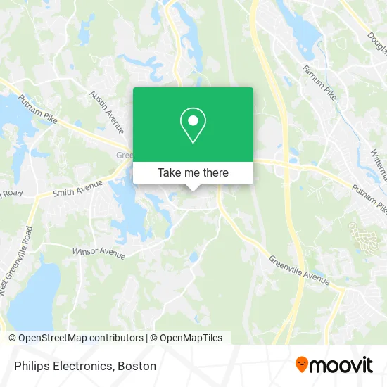 Philips Electronics map