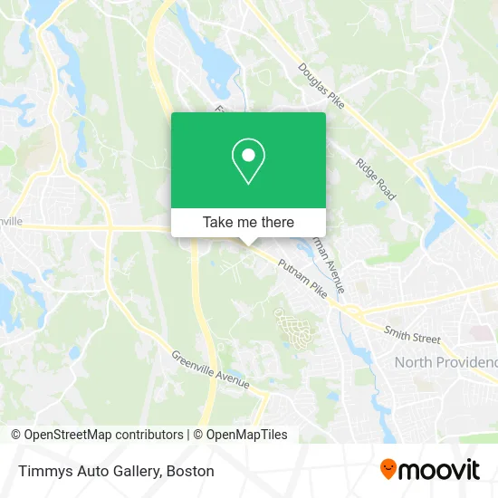 Timmys Auto Gallery map