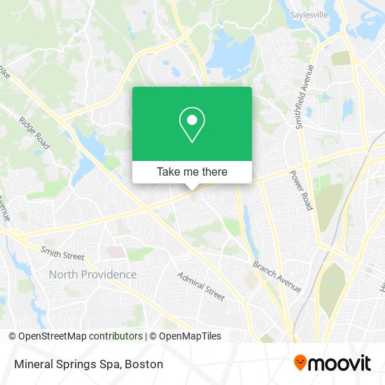 Mapa de Mineral Springs Spa