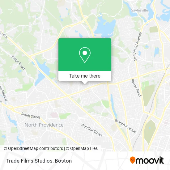 Trade Films Studios map