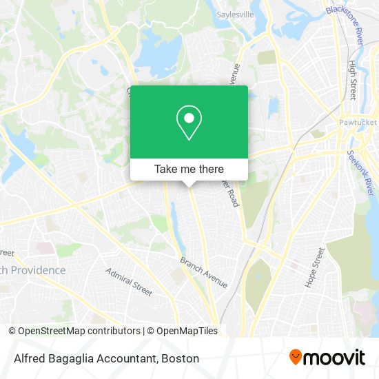 Mapa de Alfred Bagaglia Accountant