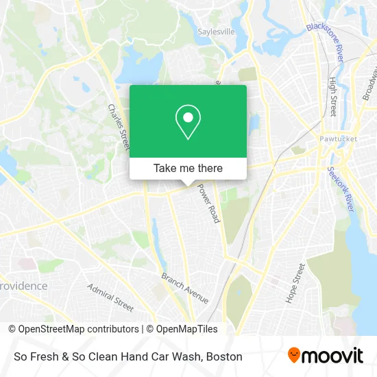 So Fresh & So Clean Hand Car Wash map