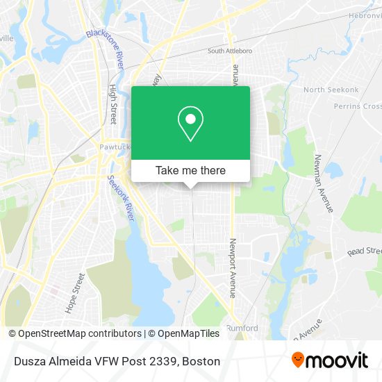 Mapa de Dusza Almeida VFW Post 2339