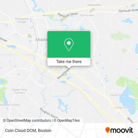 Coin Cloud DCM map