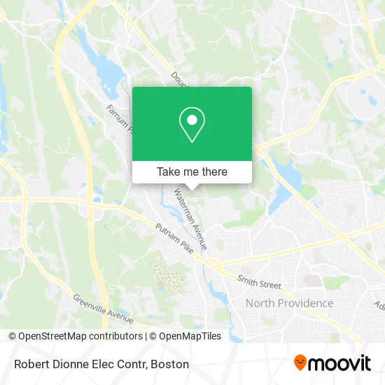 Robert Dionne Elec Contr map