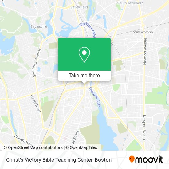 Mapa de Christ's Victory Bible Teaching Center