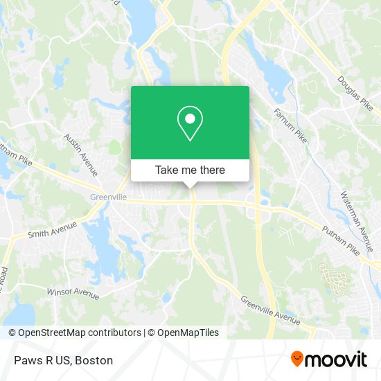 Paws R US map