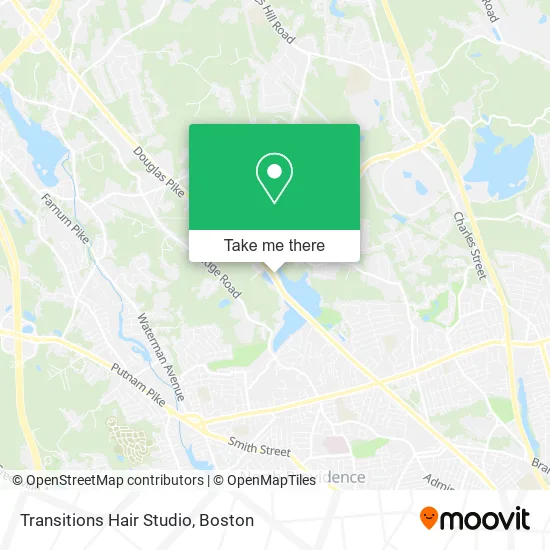 Transitions Hair Studio map