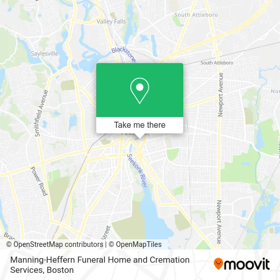 Manning-Heffern Funeral Home and Cremation Services map