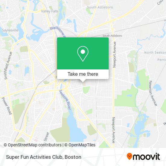 Mapa de Super Fun Activities Club