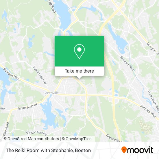 The Reiki Room with Stephanie map