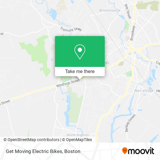 Mapa de Get Moving Electric Bikes