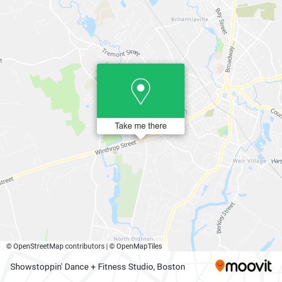 Showstoppin' Dance + Fitness Studio map