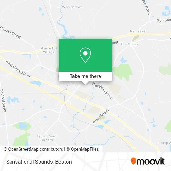 Sensational Sounds map