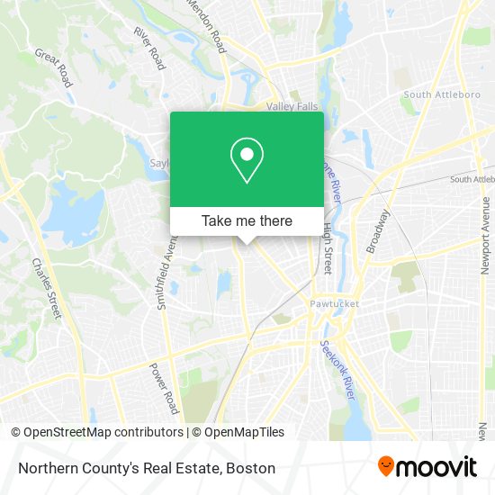 Mapa de Northern County's Real Estate