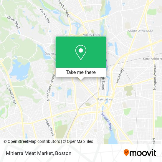Mapa de Mitierra Meat Market