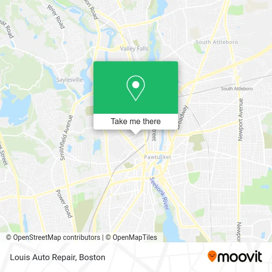 Louis Auto Repair map