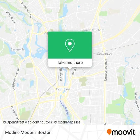 Modine Modern map